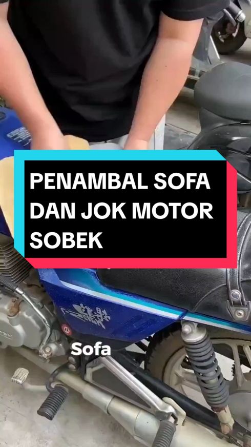 REKOMENDASI PRODUK UNTUK MENAMBAL SOFA ATAU JOK MOTOR KAMU YANG SOBEK #rumega #penambalsofa #stikerkulitjok #penambaljokmotor #jokmotor #sofa #promoguncang1212 #fypシ゚ 