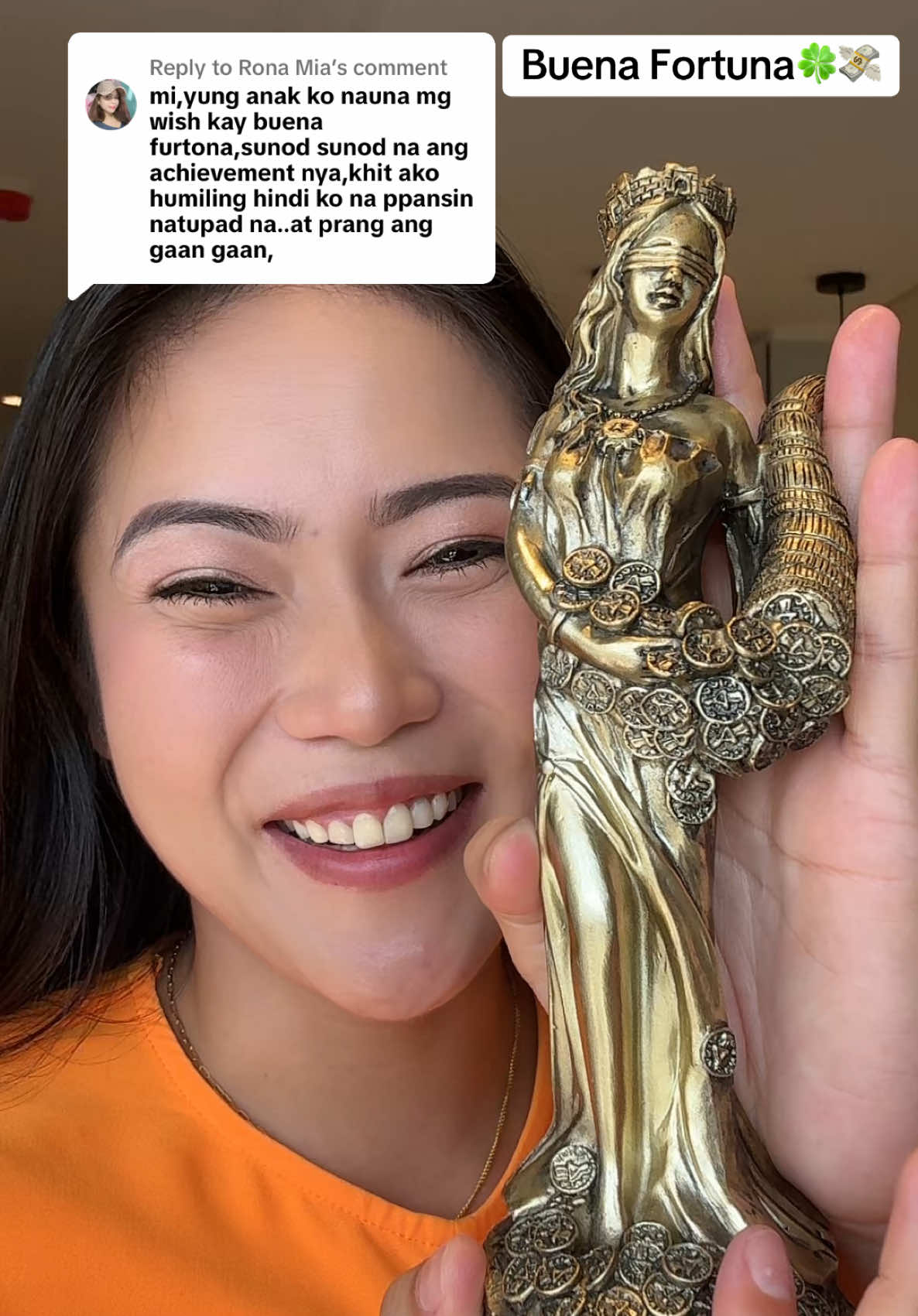 Replying to @Rona Mia Buena Fortuna😍🤩❤️ Lucky charm natin🥰 #buenafortuna #buenafortuna🍀 #luck #lucky #luckycharms #luckycharm 