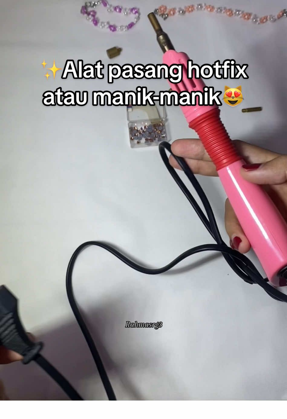 Tukang jahit gak perlu ribet kalau punya barang ini mah😁 #hotflix #maniktempel #manikmanik #jahit #jahitmanik #paketkomplit #fyp