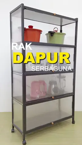 Rak bertutup macamni senang nak simpan barang, nampak lebih kemas & teratur✨ Tekan bag kuning 🛍️ beli terus tau😁😁 #rak #rakdapur #rakserbaguna #gdeal #gdealmy #fyp #fypage #foryoupage #viral #fypviralシ #tiktokshop #tiktokmalaysia 