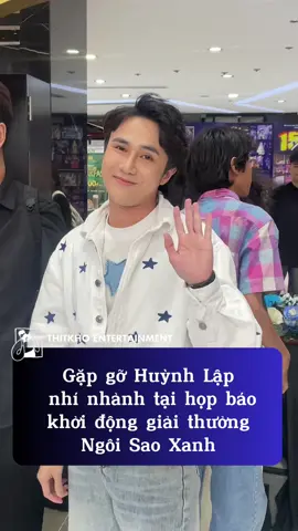 Gặp gỡ Huỳnh Lập nhí nhảnh tại họp báo khởi động giải thưởng NSX #Tiktokgiaitri #Tiktoknews #Dramatiktok #Thitkhoentertainment #ngoisaoxanh #huynhlap 