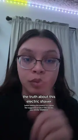 so tired of people dissing this product bc others have chosen to advertise it wrong, IT DOES WHAT IT IS MEANT TO DO #bikinitrimmer #electricshaver #women #SelfCare #falldealsforyou #tiktokshopblackfriday #fyp 