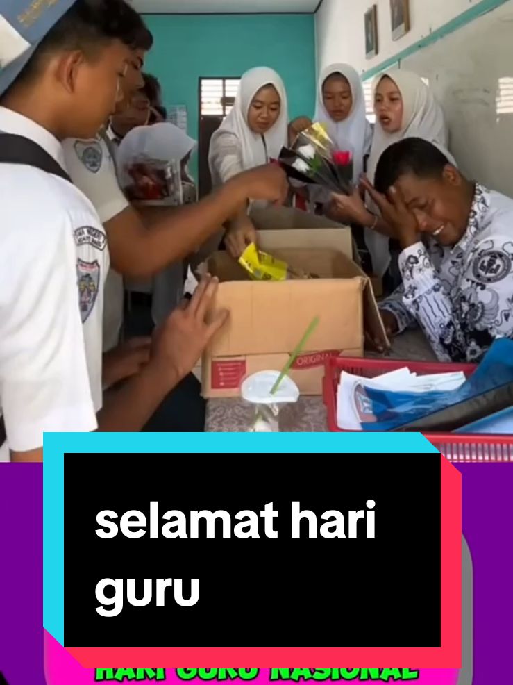 selamat hari guru jasamu tak kan pernah terlupakan#CapCut #guru 
