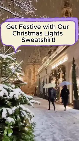 Get Festive with Our Christmas Lights Sweatshirt! #trendding #embroideredsweatshirt #viral #christmas #christmastiktok #christmasmovies #emboidery #sidebow #sidebowsweats #sidebowsweatshirt #handmade #DIY #lover 