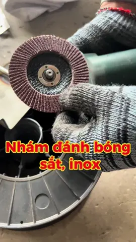Nhám đánh bóng inox, sắt #nhamxep #nhám #cokhi #xaydung #xuongcokhi #dungcucokhiqv #giacongcokhi 