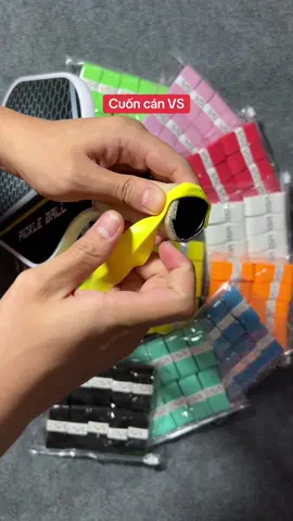 Cuốn cán cầu lông, tennis, pickleball#caulong #pickleball #tennis 