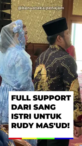 Full Support dari sang istri untuk Rudy Mas'ud! #rudymasud #rudyseno #kaltim #pilkadakaltim #gratispol #gratispolpolpol #allinRudySeno