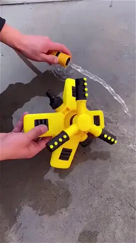 New Garden Sprinklers with inlet and outlet  Automatic Watering Grass Lawn 360 Degree Rotating Water Sprinkler. 3 Arms Nozzles Garden Irrigation Tools.  *Price:1500