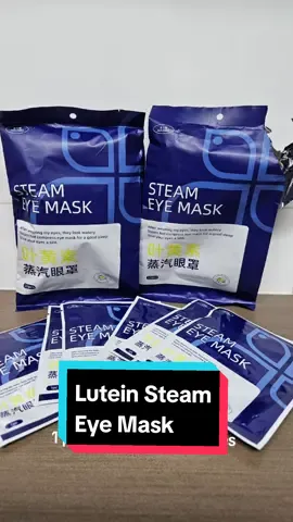 Pamper your eyes with our Lutein Steam Eye Mask! 🌸 Elastic ear straps for a secure fit, breathable soft cotton fabric for ultimate comfort, and gentle warmth to soothe tired eyes. Relaxation never felt this good! #luteinsteameyemask #eyemask #uniquefindsg #tiktokshopping #tiktokshopsg #tiktokstiktokfinds #tiktokmademebuyit #tiktokshop #好物分享 #好物推荐 #上热门 #好物种草  #tiktokbuyitnow #好物sharing #TikTokShopSGBDay #singapore #sglife #sglifestyle #TikTokShopSGSale #CreatetoWin #PostandWin #Rookiet #weeklywedrush #fyp 