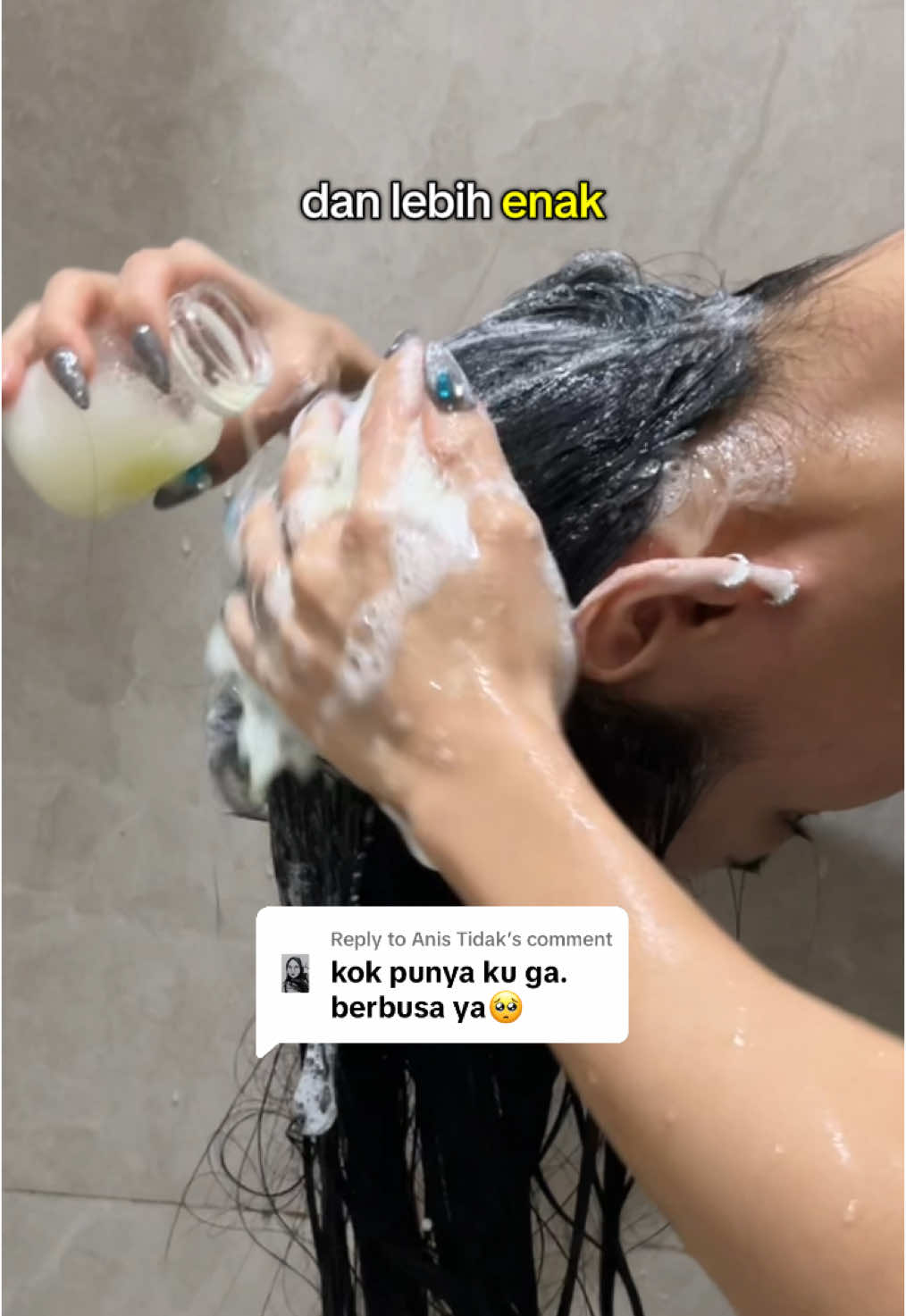 Replying to @Anis Tidak semoga cara ini membantu ya☺️ #remimpi #shampooremimpi #remimpishampo #remimpihairfall #remimpireviewjujur #remimpiantihairfallhairtreatment 