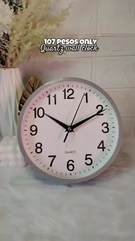 8/12 Inches Quartz Wall Clock 🤍 #fyp #foryou #foryoupage #foryoupageofficiall #wallclock 