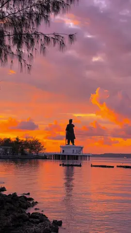 Sunset di Kotamara, Kota Baubau.. #sunset 