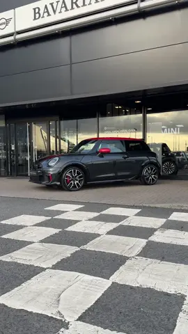 Designed to make a statememt 🏁 The new MINI John Cooper Works Hatch is at Bavarian MINI #MINI #JCW 
