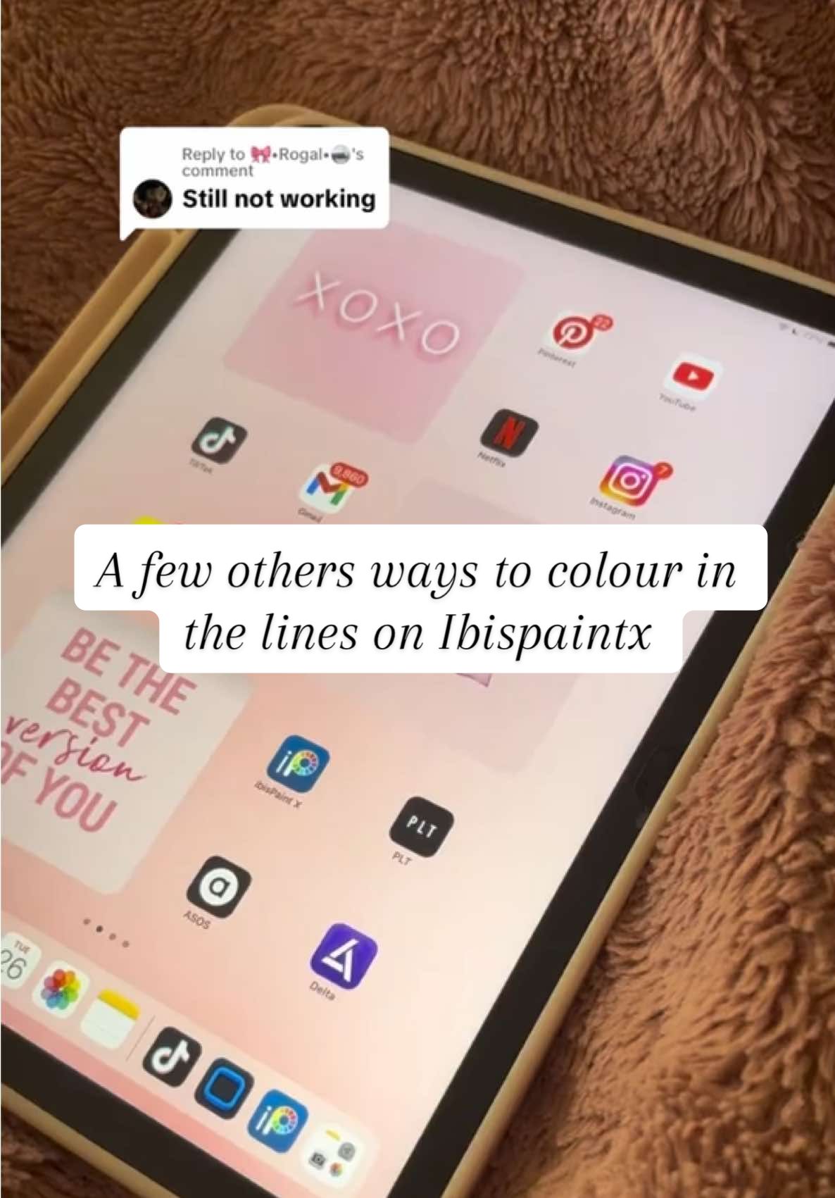 Replying to @🎀•Rogal•🪩 here is a few orher ways to colour in the lines on ibispaintx #foryoupage❤️❤️ #fyp #fyp #bobbiegoodscoloringbook #free #freecoloring #freecolouringpages #ipad #tutorial #colourtiktok #ibispaintx #tutorials 