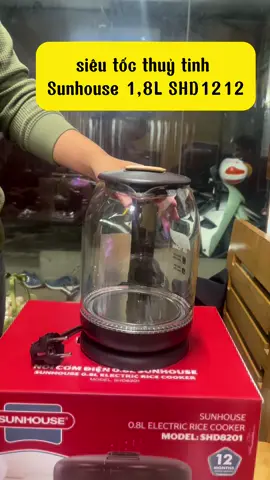 P26: Siêu tốc Thuỷ tinh 1,8L Sunhouse NEW#xuhuong #ticktok #giadungnhabep 