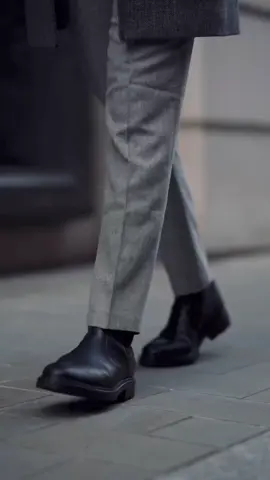 man winter outfit Chelsea boots Long coat  #skoonshopping #winteroutfit 