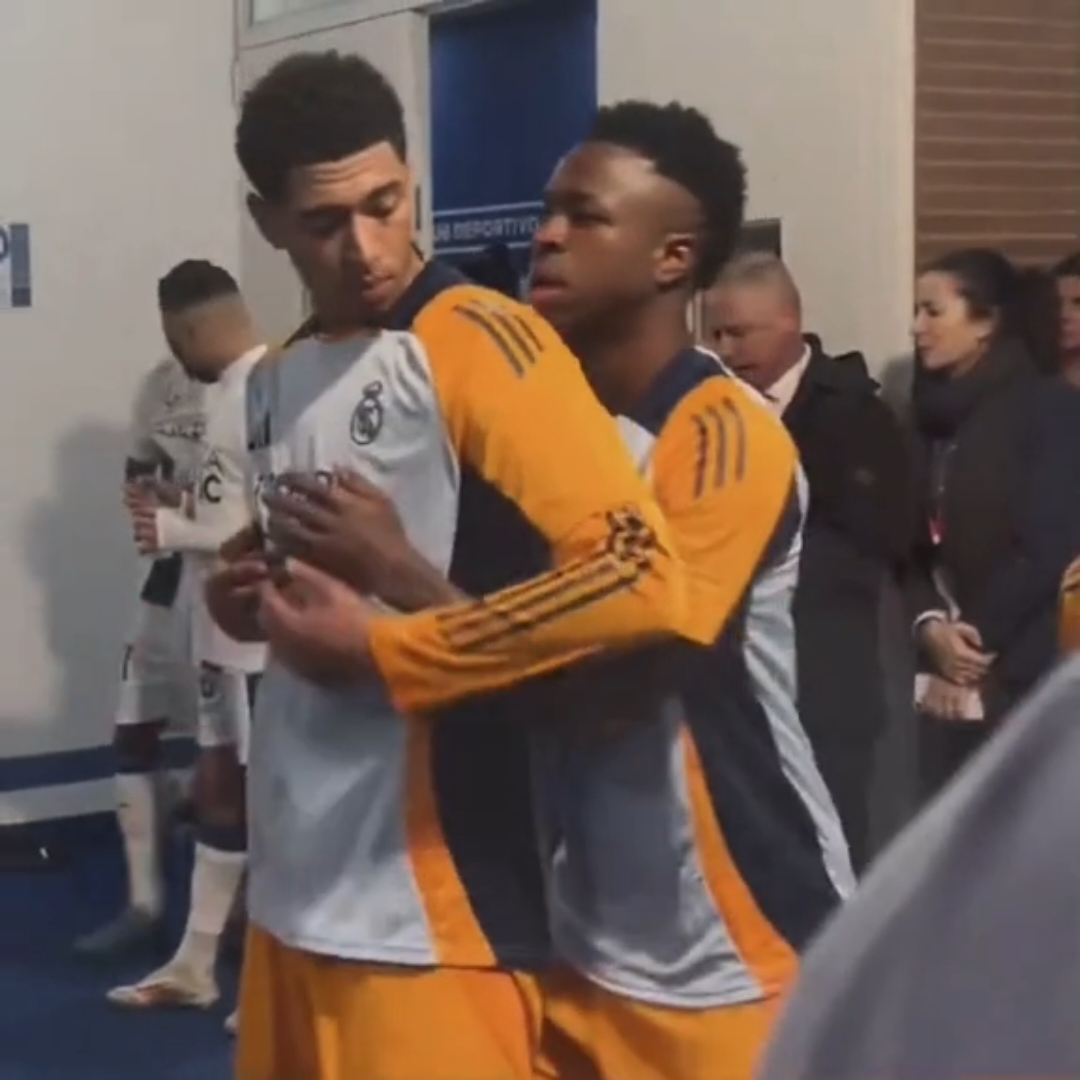 ain't nobody gonna take him from you vini, chill out 😃 #judebellingham #judebellinghamedit #bellingham #vinicius #vinijr #fyp 