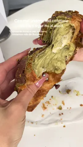 Doamne ce mi a fost dat sa descopar 🤌😂 aceasta locatie  m-a cucerit cu ce iubesc cel mai mult in materie de dulciuri: pasta pura de fistic! Cinnamon rolls-ul cu fistic si cel original: CELE MAI BUNE PE CARE LE-AM INCERCAT EVER voiam sa tin secret dar sunt ceva inimaginabil de bun trebuie incercate ca sa intelegeti