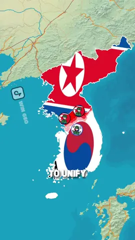 What If North Korea tried to over South Korea? #History #geography #unitedstates #militarytiktok #geohistory #mapping #wingeo 