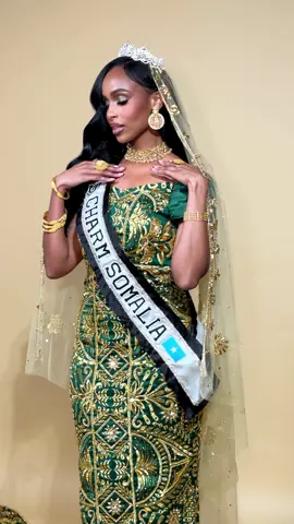 Grace, beauty, and charm! 🇸🇴✨ Miss Hibaq Ahmed represents Somalia with elegance at Miss Charm 2024. Let’s cheer her on as she shines on the global stage! 🌍👑 @Hibaq_Ahmed @Mana Mumin @Amani-hairstylist7997 #somalibridal #somalitiktok #somaliwedding #somalibride #fypシ #foryoupage #somalia #djiboutitiktok🇩🇯🇩🇯 #somalilandtiktok💚🤍❤ #galmudugnimo💙🤍💚 #puntlander🇸🇱 #hirshabelle💙🤍💚 #dirac 