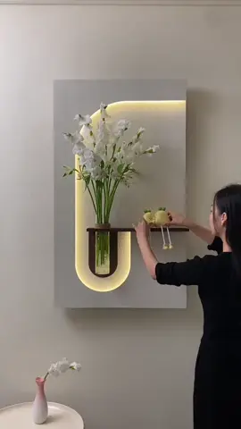 Tranh treo tường decor cắm hoa theo yêu thích, trang trí căn phòng thơ mộng, nhà sang, quà tặng hiện đại