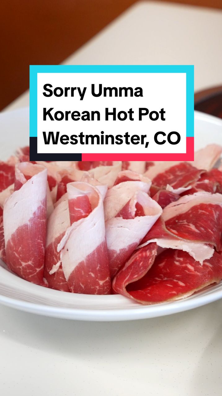 Sorry Umma is a new Korean hot pot spot in #westminster #hotpot #koreanfood #colorado #foryoupage 