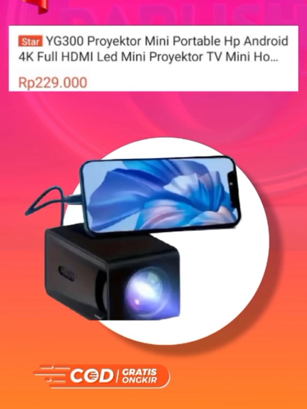 proyektor mini murah #belanjamurah #belanjaonline #codaja 