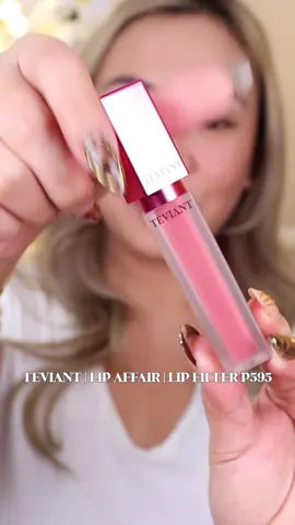 Teviant Lip Affair Lip Filter wear test, review and swatches!! #fyp #teviant #lipfilter #mattelip 