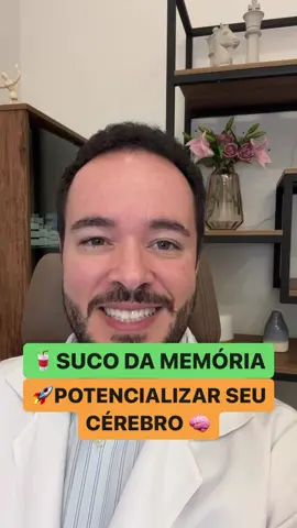 🧠 O SUCO QUE TURBINA SUA MEMÓRIA! 🍹 Quer melhorar sua memória, proteger seu cérebro de doenças neurodegenerativas e ainda aproveitar um lanche delicioso e saudável? 😍 Então salva AGORA essa receita porque ela pode transformar sua rotina! 📌 ✨ Você só vai precisar de 5 ingredientes mágicos para essa explosão de saúde: 	•	🥭 1/2 manga: cheia de antioxidantes que dão um up no cérebro. 	•	🍎 1 maçã com casca: fibras e vitaminas pra memória ficar afiada. 	•	🍇 10 uvas escuras: porque só elas são ricas em polifenóis! 	•	🥥 1 xícara de chá de leite de coco: o famoso TCM para dar energia mental. 	•	🌱 5 folhas de hortelã: frescor e ainda um empurrãozinho na saúde. 📍 Misture tudo no liquidificador por 1 minutinho, e pronto! Você tem um suco poderoso com nutrientes como ômega 3, magnésio, selênio, zinco, folato e MUITO mais. 🥤💡 Essa receita não só ajuda na memória, mas também é um ótimo aliado para o bem-estar geral. 👏 Compartilha com aquele amigo ou familiar que anda esquecendo até o que comeu no café da manhã! 😂 Salve, faça e depois volta aqui pra contar o que achou. Vamos espalhar saúde! 💪✨ #SaúdeCerebral #ReceitasFuncionais #MemóriaSaudável #AlimentaçãoInteligente AVISO LEGAL: Este conteúdo é apenas informativo e não substitui a consulta a um médico, não estabelece relação médico-paciente via redes sociais e não indica tratamento. Consultas individuais são essenciais para uma avaliação completa e tratamento adequado.