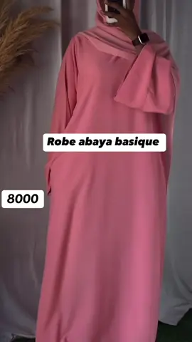 Abaya basique disponible plusieurs couleurs 786505366