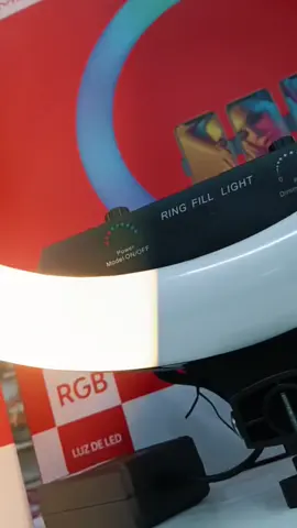 RING LIGHT 18 POLEGADAS RGB TOMATE  #ringlight #led #videos 