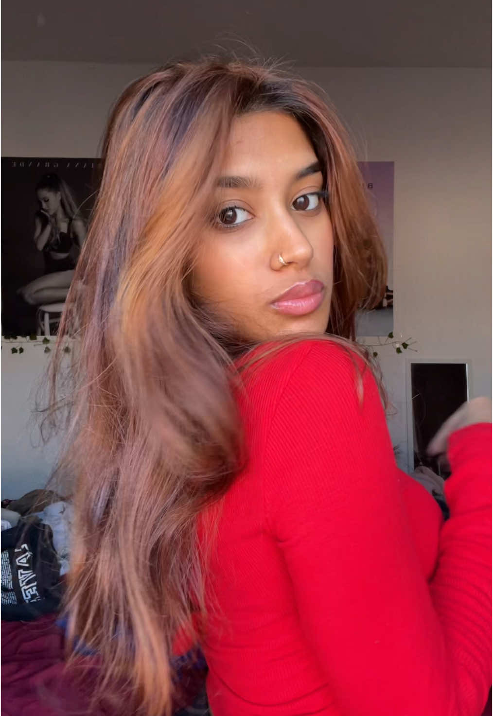 i jus switched the colour of my hairrr (its lowk ginger but we move), i fear i always get badder when done dirty #blondeshavemorefun