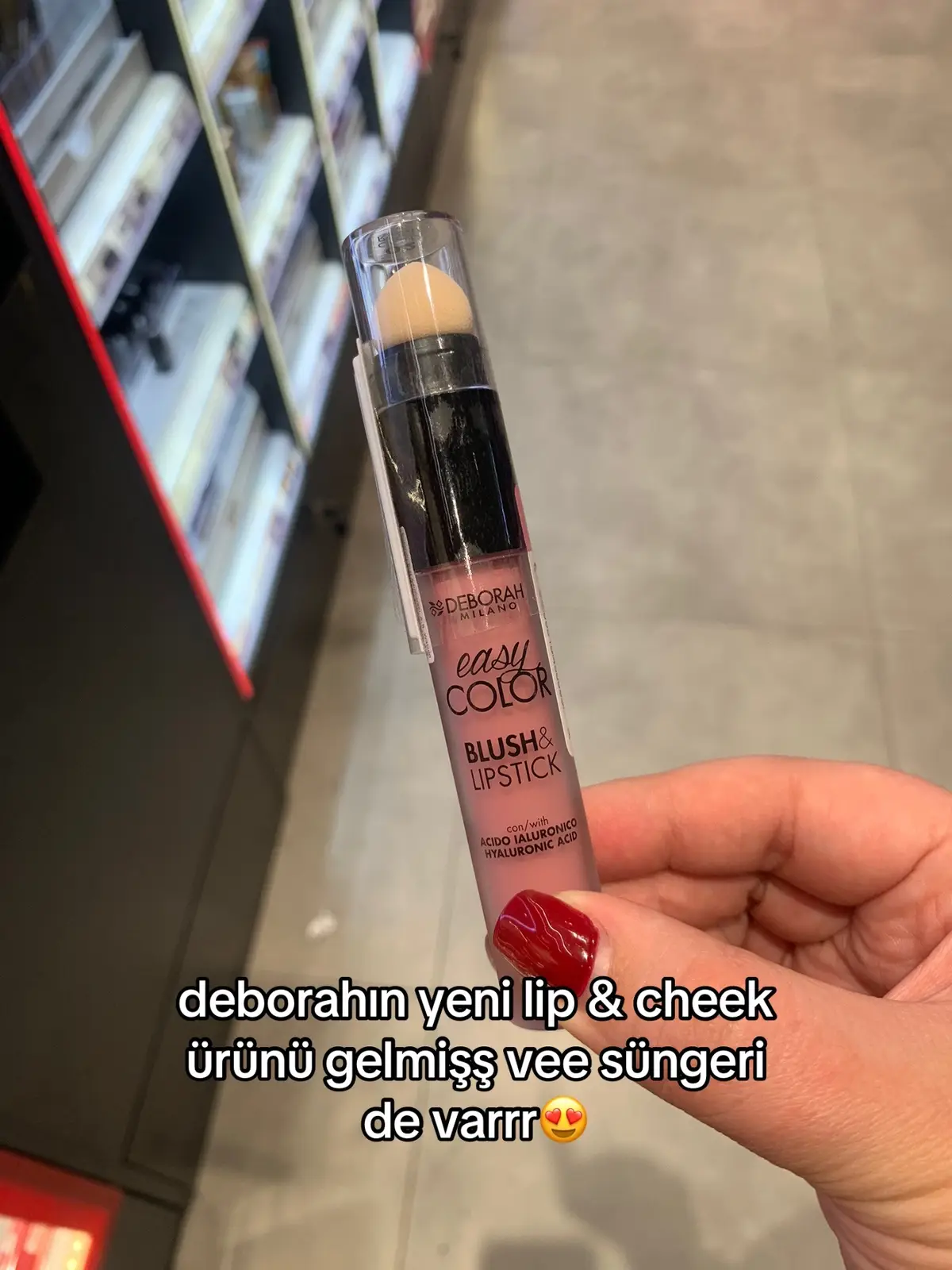 denensin mii?! #deborah #allık #deborahmilano 