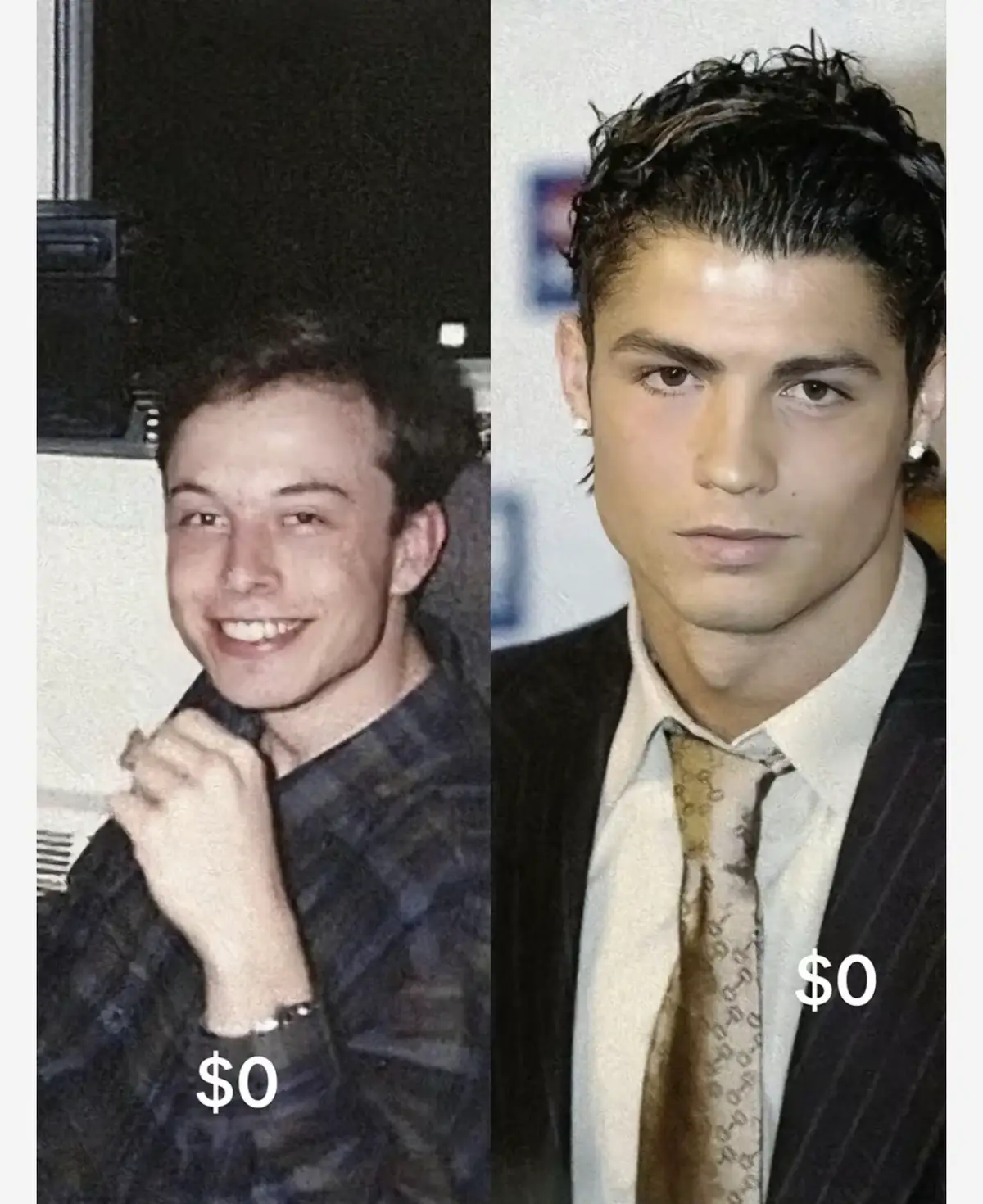 Elon musk and Cristiano Ronaldo Transformation #Billionaire #elonmusk #cristianoronaldo 