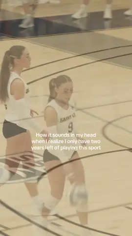 Almost 11 years of volleyball. Only two left… I’ve learned so much. I’ve loved so much. #collegeatlete #mollyvolley9 #pigtailshair #saintleo #womensvolleyball #provb #fyp #ncaa 