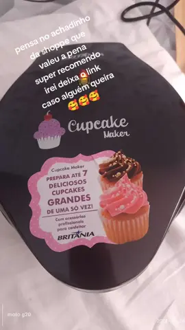 Dê uma olhada em Cupcake Maker 3 Preto Britânia 220V por R$119,90. Compre na Shopee agora! https://s.shopee.com.br/2LHLqyfBPH?share_channel_code=1