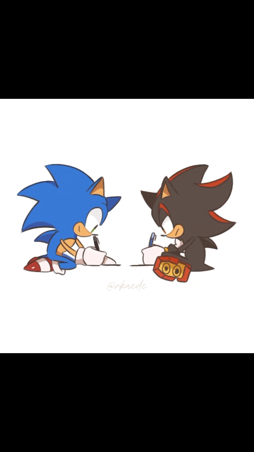Based on Sonic twittertakeover when they drew eachother🫶💯 #Sonic #sonicthehedgehog #Shadow #shadowthehedgehog  #sonictwittertakeover #animation #Sonicart #videogame #sonicmovie #Comic #Sonadow 