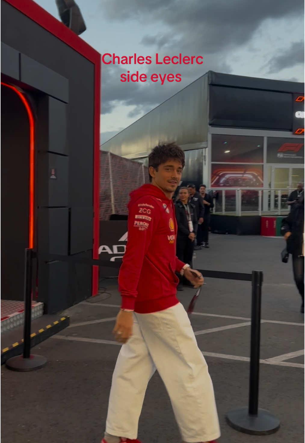 Another @Charles Leclerc edit 🫣 #charlesleclerc #F1 #LasVegasGP @ferrari #paddockf1 #fyi 