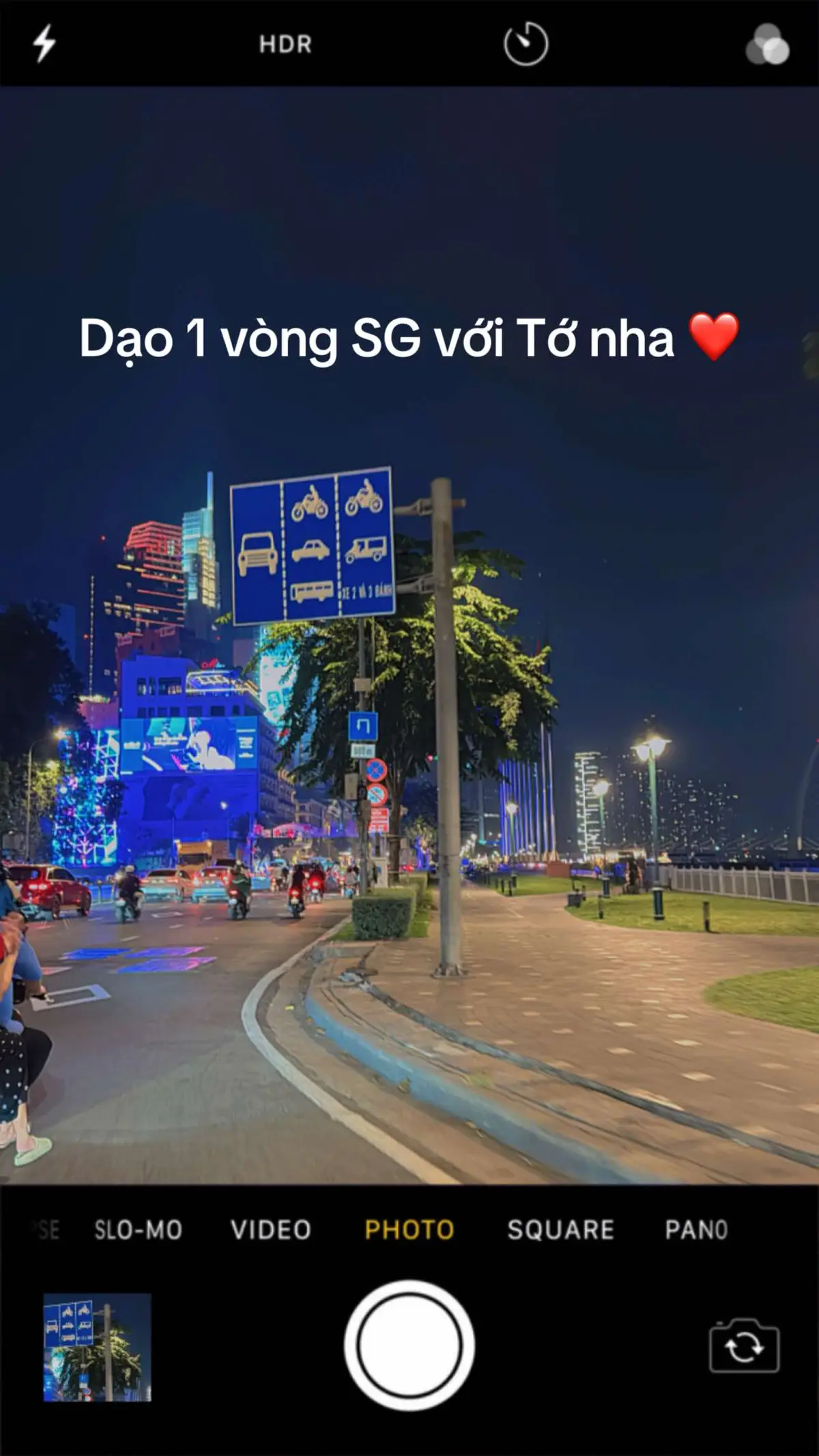 Sài Gòn về đêm đẹp thật . Nhưng ẩn mình là một nét buồn khó tả ❤️‍🩹