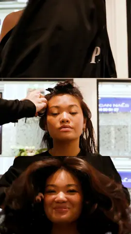 See how each frame captures Franck Provost’s art in @mariemaud.b ’s Butterfly Cut and Dark Cherry Hair. #FranckProvostParis #FranckProvost #FranckProvostStyle #HairTok