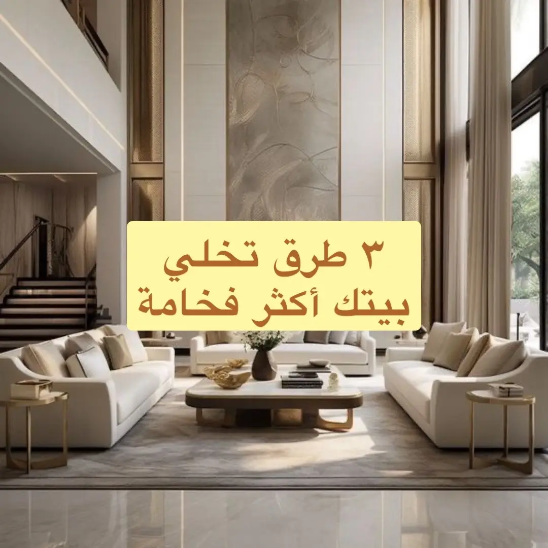 عرفتوا كيف تخلوا بيتكم أكثر فخامة؟  #اكسبلور #فوريو #fyp #foryou 