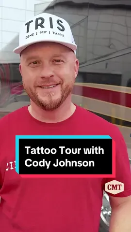 Showing off the ink from hand to … foot?! 💉👀 #codyjohnson #tattootour #tattoo 