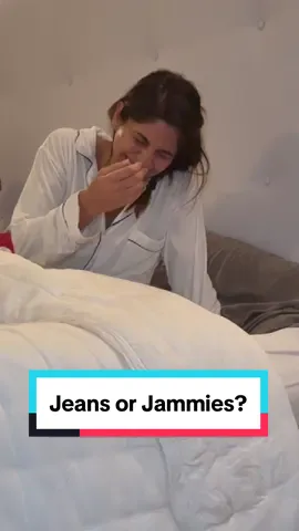 These are JEAN-ius! 👖#prank #bedtime 