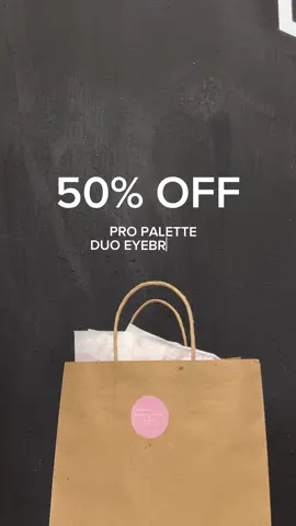 50% de descuento en nuestra pro palette, duo eyebrow kit y duo nano kit‼️ Aprovecha la promocion en sombras para cejasde BBL🙂‍↕️🌟 #bbl #bblcrew #fyp #paratii #sale #beautyproducts 