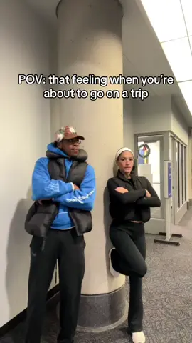 We better stop before we miss this flight 😂✈️ #desandnaz #couples #relationshipgoals #trending #fyp 