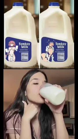 Best milk 🤤#fyp #foryou #foryoupage #длятебя #femboy #tomboy 