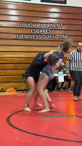 I had a tough match against a purple belt competitor. I attempted the guillotine 3x in this match and third times the charm! 140 and Under Blue/Purple Division #bjj #jiujitsu #grappling #grappler #martialarts #bjjlife #bijlifestyle #bjjgirls #fit #Fitness #athlete #athletic #womeninsports #womenssports #sports #Lifestyle #funny #memes #nogi #10thplanet #bjjtraining #bjjgirls #wrestle #wrestlingS in rolling #wrestlingmemes