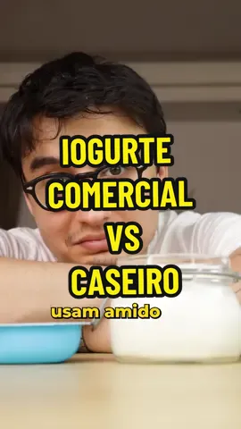 Iogurte Comercial VS Caseiro . . . #receitasfit #receitas #tiktokfoods #Fitness 