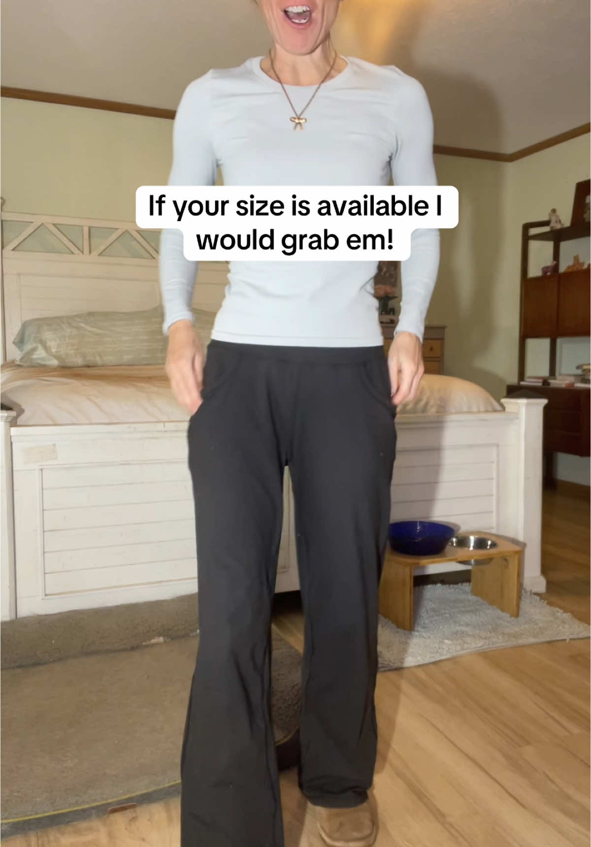 These wide leg yoga pants already sold out once!  #wideleg #widelegyogapants #widelegpants #tiktokshopblackfriday #tiktokshopcybermonday #tiktokshopholidayhaul 