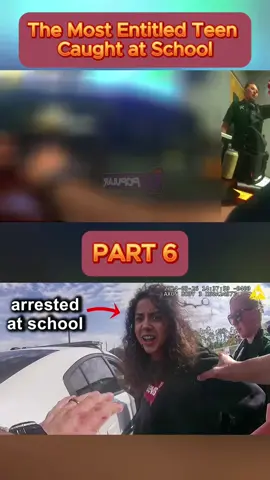 The Most Entitled Teen Caught at School - Part 6 #cops #copsoftiktok #copsontiktok #copstiktok #police #foryou #fyp #usa 